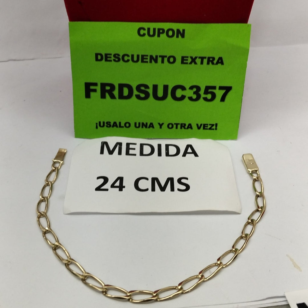 PULSERA ORO 10 K 9.3 GRMS (SEMINUEVO)