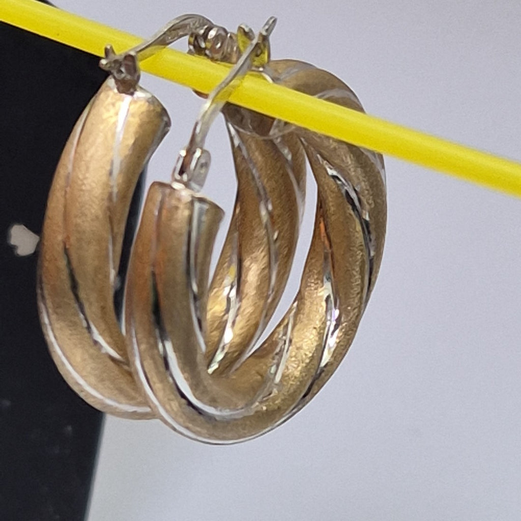 ARRACADAS PAR ORO 14 K 4,00 GRMS (SEMINUEVO)