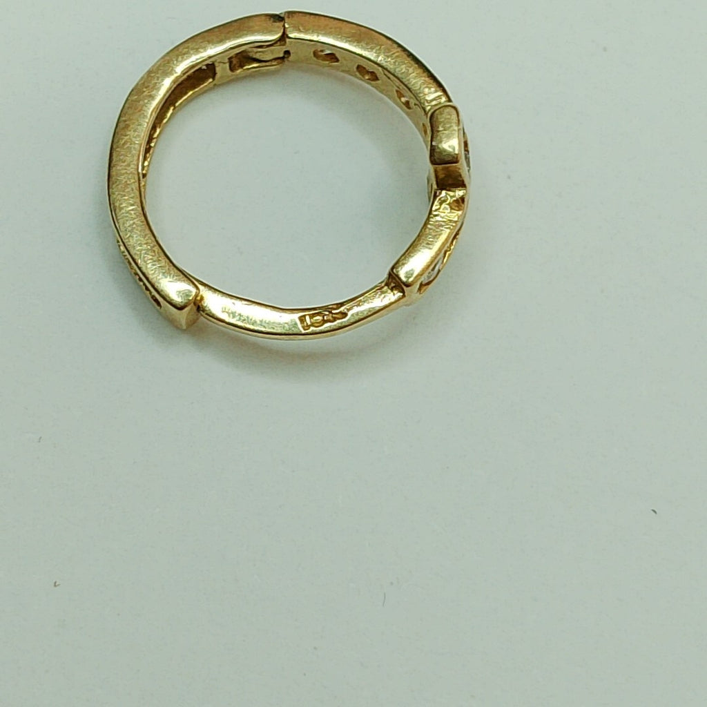 ARRACADAS PAR ORO 10 K 1.6 GRMS (SEMINUEVO)