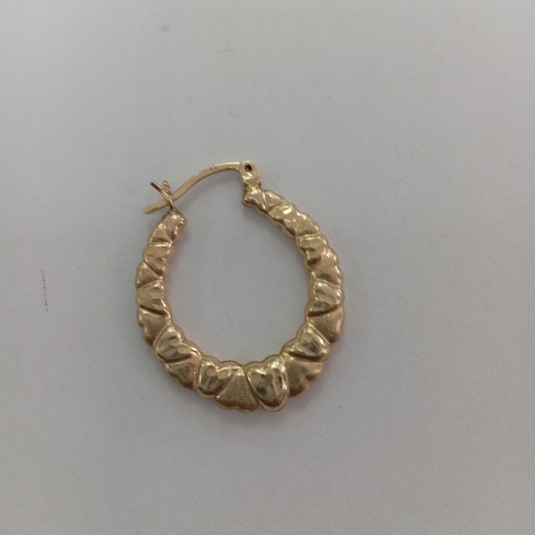 ARRACADAS PAR ORO 12 K 2,00 GRMS (SEMINUEVO)