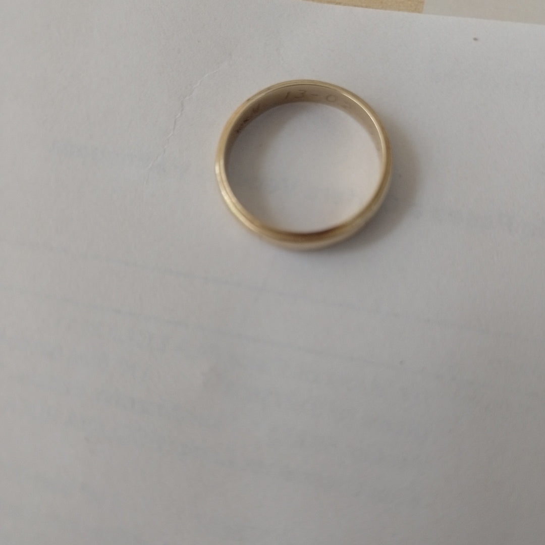 ARGOLLA ORO 10 K 3.5 GRMS (SEMINUEVO)
