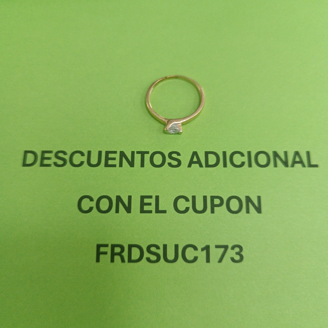 ANILLITO ORO 14 K 1.8 GRMS (SEMINUEVO)