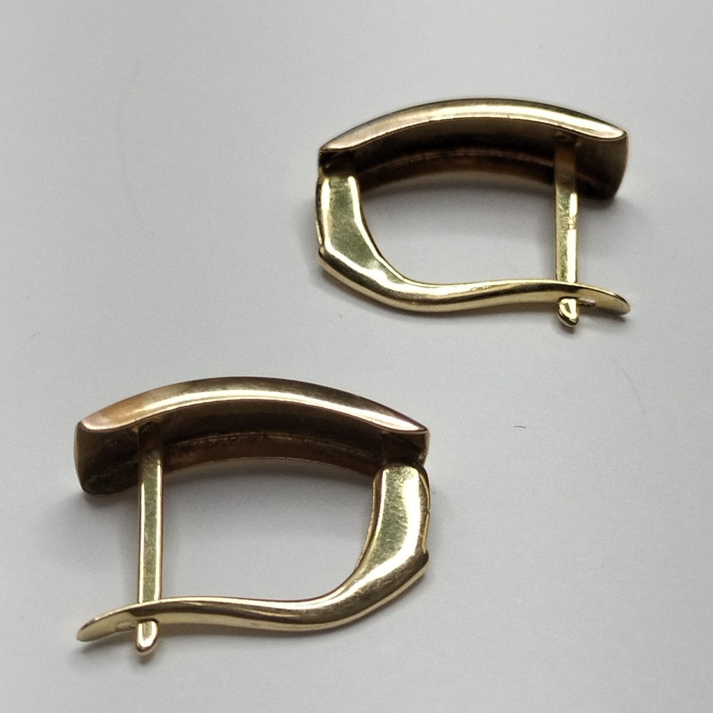 ARETES PAR ORO 14 K 1.9 GRMS (SEMINUEVO)