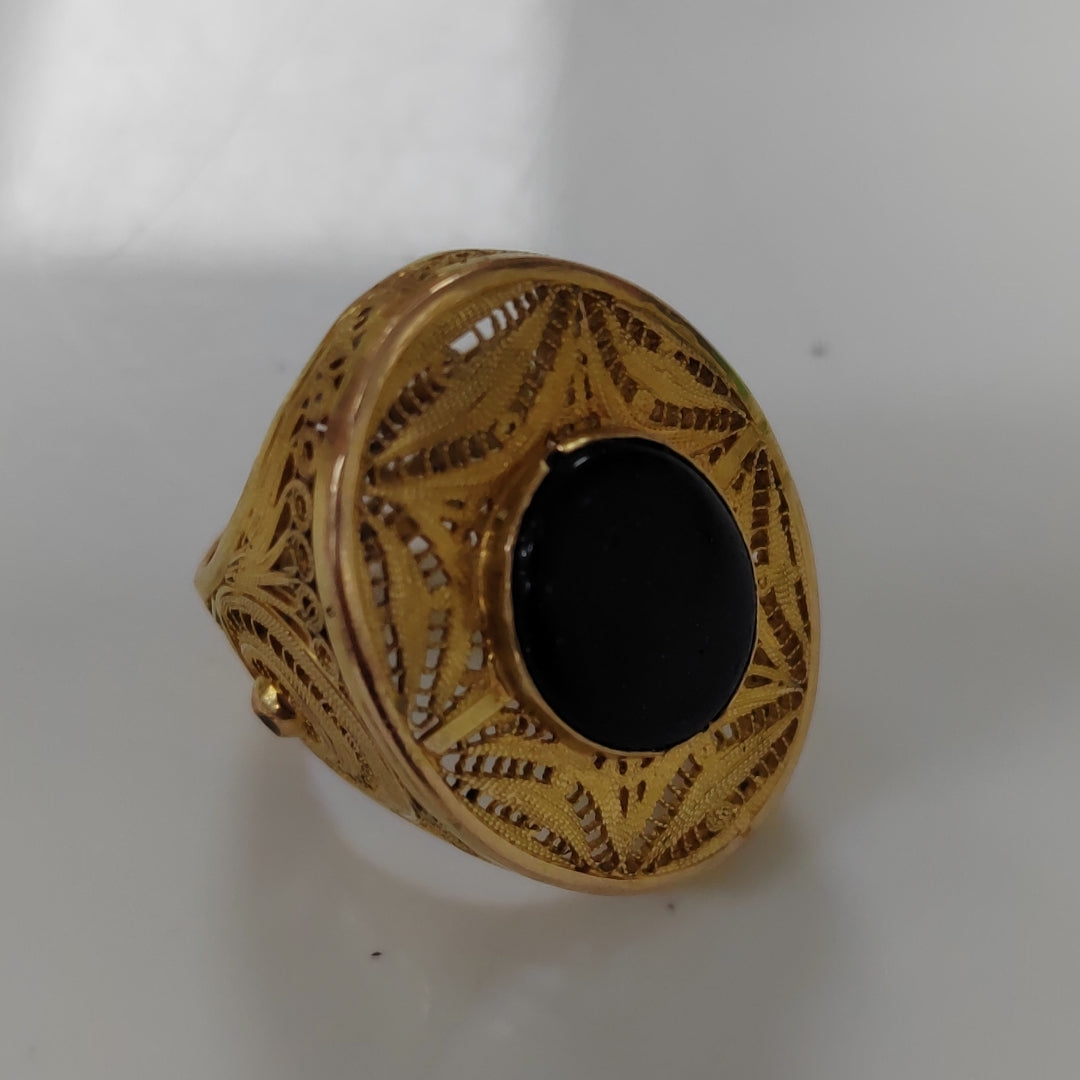 ANILLO ORO 10 K 5.6 GRMS (SEMINUEVO)