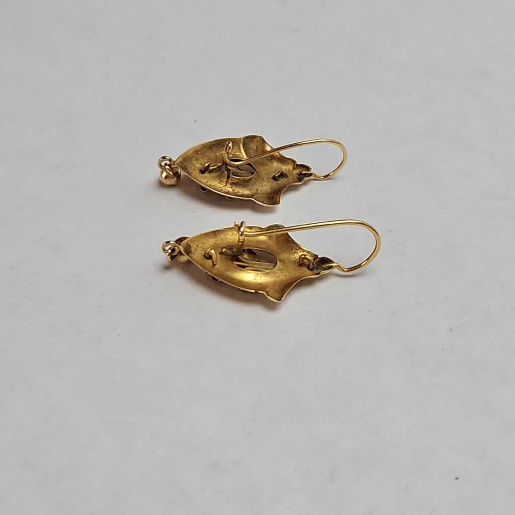 ARETES PAR ORO 16K 3 GRMS (SEMINUEVO)