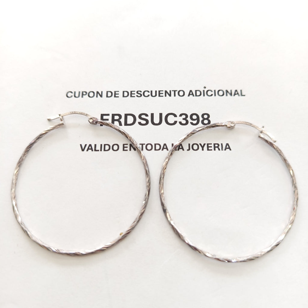 ARRACADAS PAR PLATA 2.5 GRMS (SEMINUEVO)