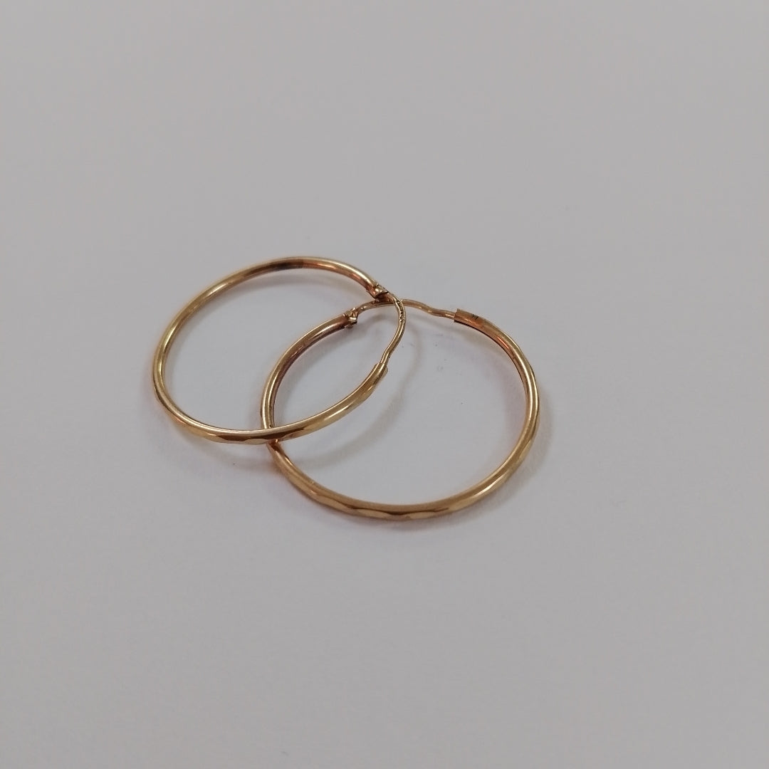 ARRACADAS PAR ORO 10 K 1.5 GRMS (SEMINUEVO)
