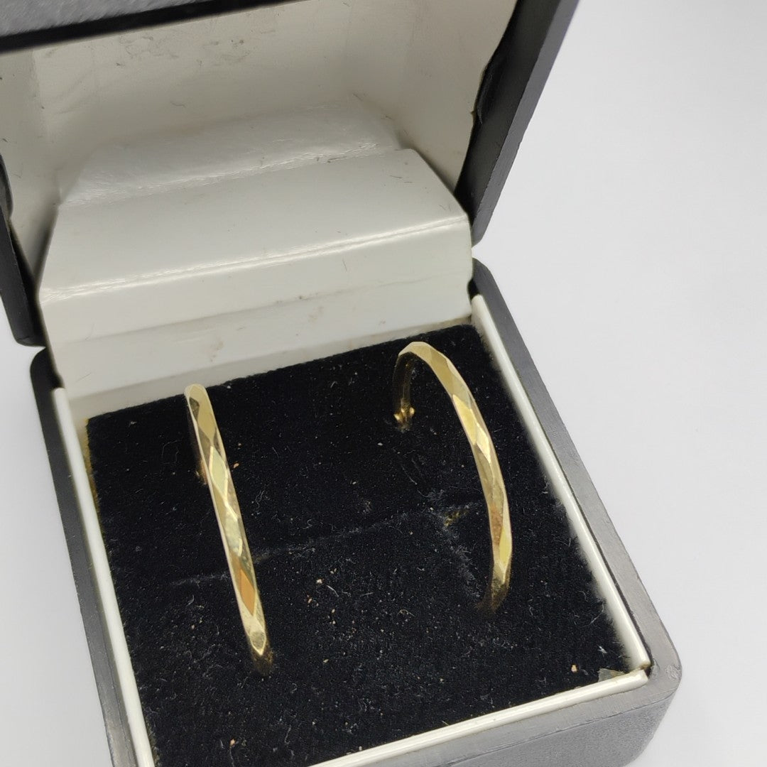 ARRACADAS PAR ORO 14 K 1.6 GRMS (SEMINUEVO)