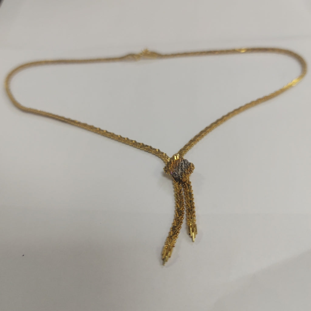 GARGANTILLA ORO COMBINADO 18 K 19,30 GRMS (SEMINUEVO)