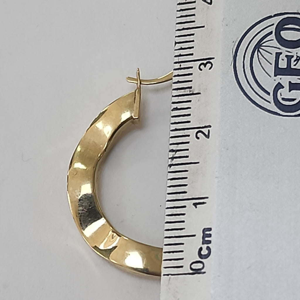 ARRACADAS PAR ORO 10 K 3 GRMS (SEMINUEVO)