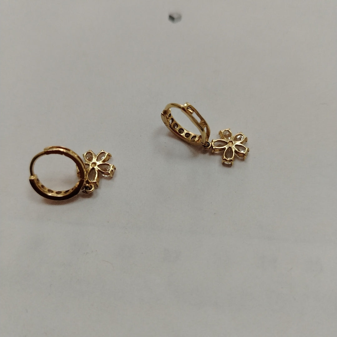 ARRACADAS PAR ORO 14 K 2,50 GRMS (SEMINUEVO)