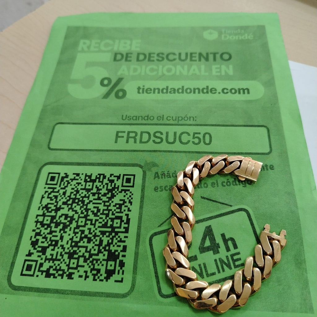 PULSERA ORO 14 K 23.8 GRMS (SEMINUEVO)
