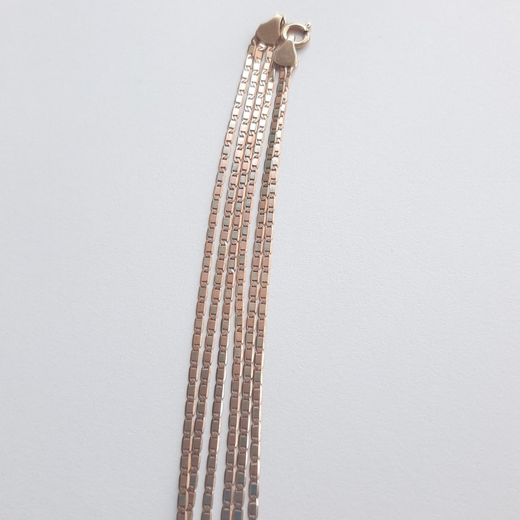CADENA ORO COMBINADO 10 K 5,90 GRMS (SEMINUEVO)