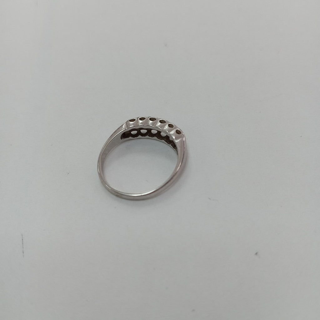 ANILLITO ORO BLANCO 14 K 2 GRMS (SEMINUEVO)
