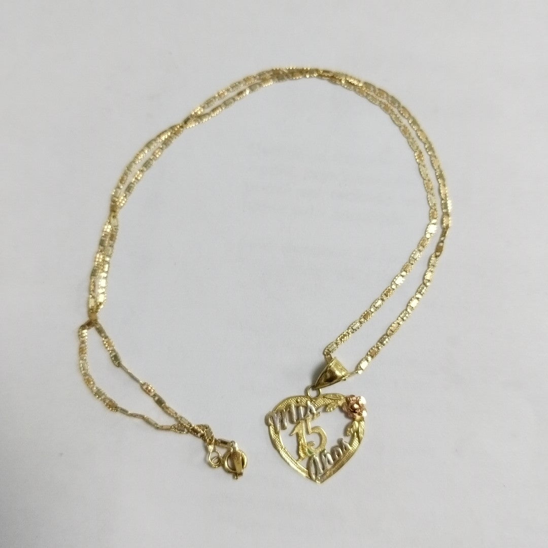 CADENA ORO 14 K 2.5 GRMS (SEMINUEVO)