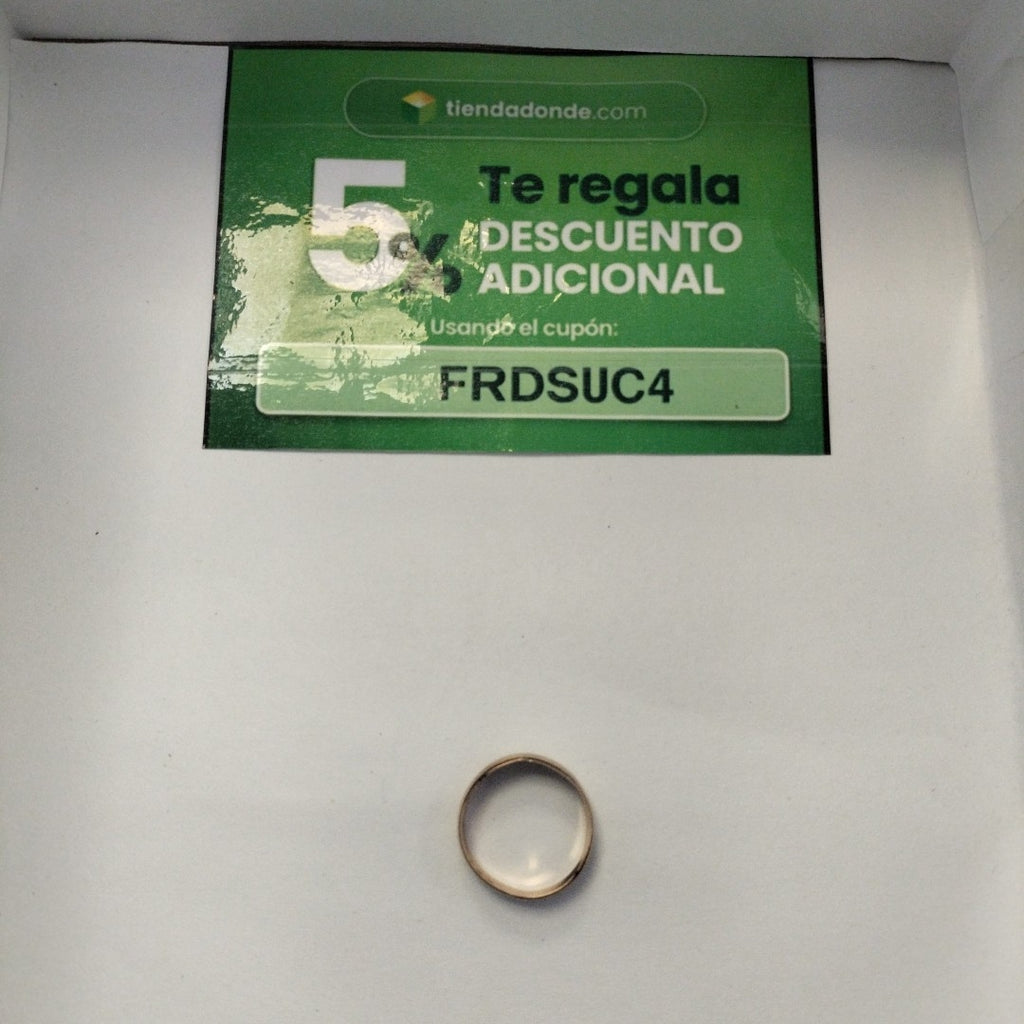 ARGOLLA ORO 14 K 2,20 GRMS (SEMINUEVO)