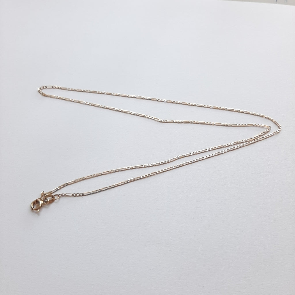 CADENA ORO,RODIADO 14 K 1,80 GRMS (SEMINUEVO)