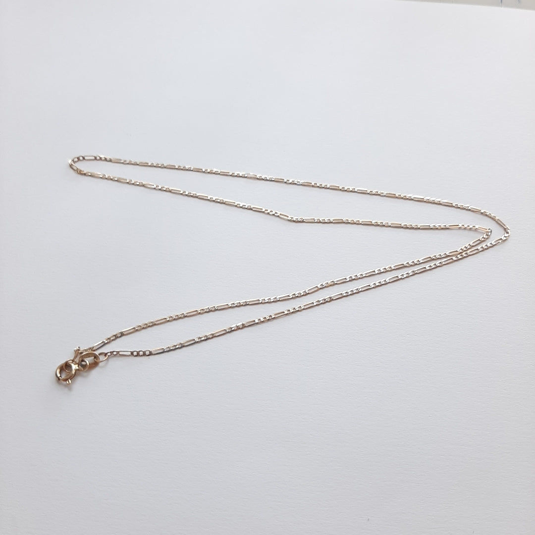 CADENA ORO,RODIADO 14 K 1,80 GRMS (SEMINUEVO)