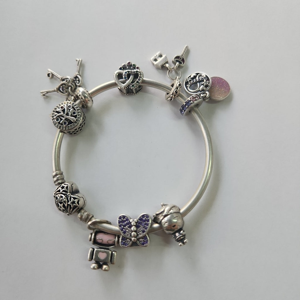 PULSERA RIGIDA PLATA 32 GRMS (SEMINUEVO)