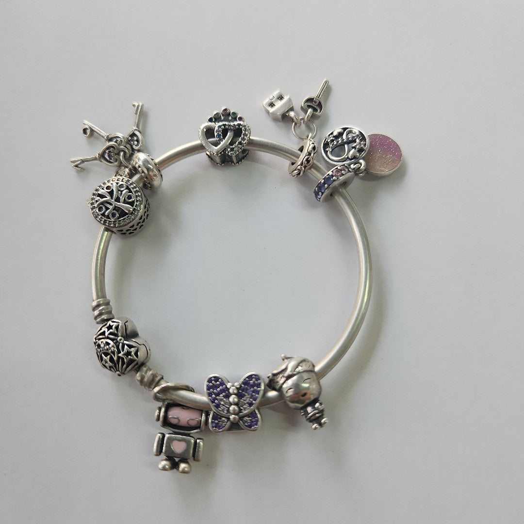 PULSERA RIGIDA PLATA 32 GRMS (SEMINUEVO)