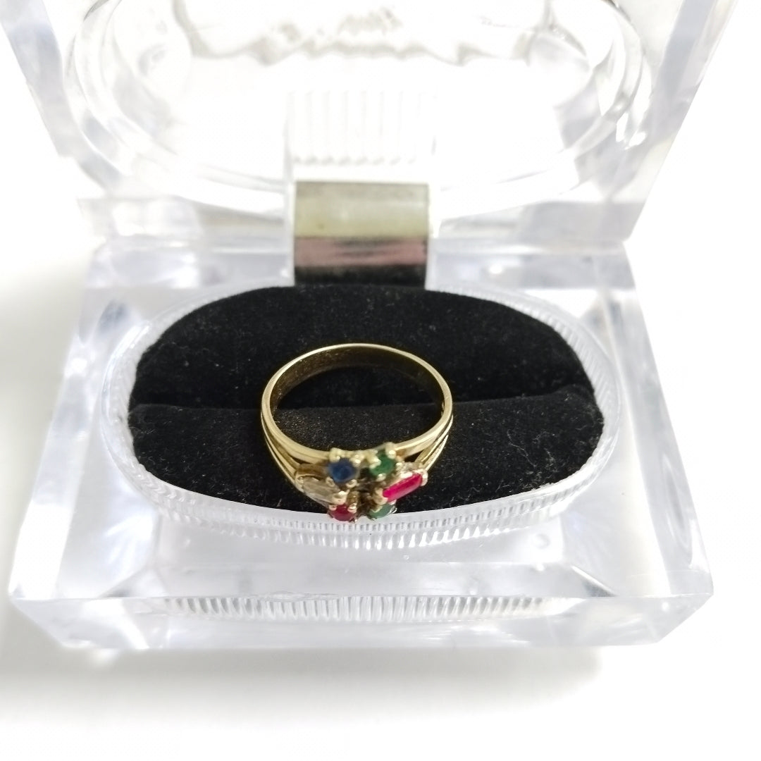 ANILLO ORO 10 K 2.3 GRMS (SEMINUEVO)