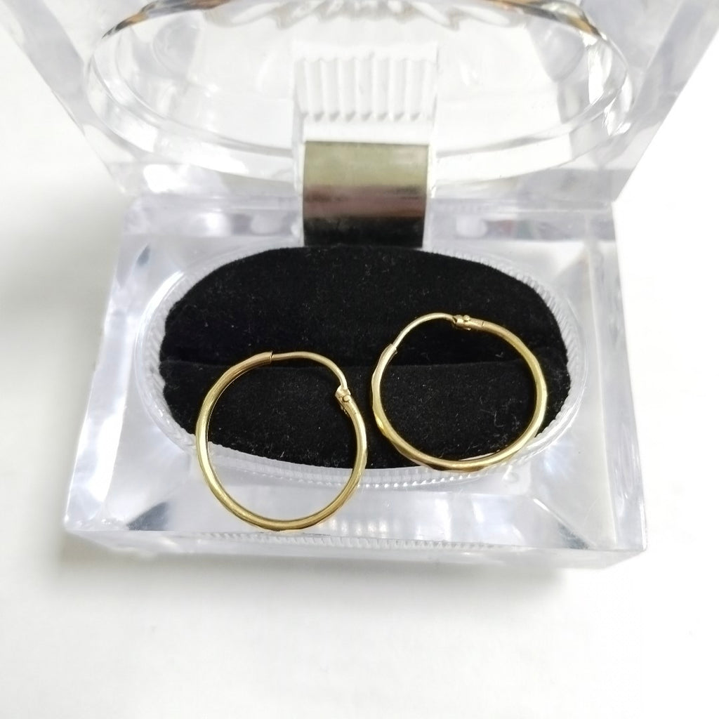 ARRACADAS PAR ORO 10 K 1 GRMS (SEMINUEVO)