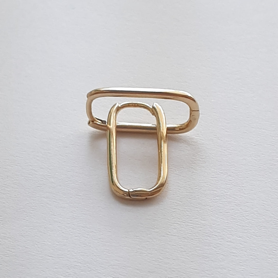 ARRACADAS PAR ORO 14 K 1,90 GRMS (SEMINUEVO)