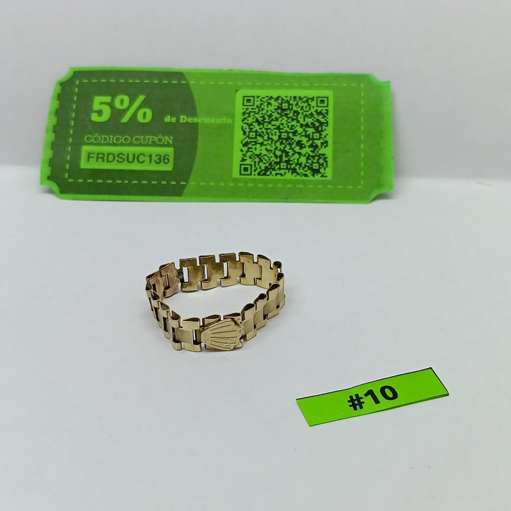 ANILLITO ORO 10 K 1.6 GRMS (SEMINUEVO)