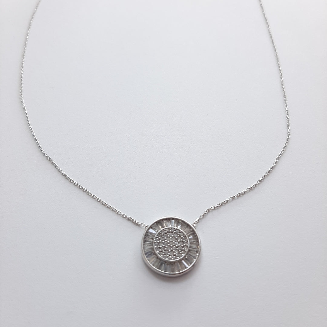GARGANTILLA ORO BLANCO 14 K 3,00 GRMS (SEMINUEVO)
