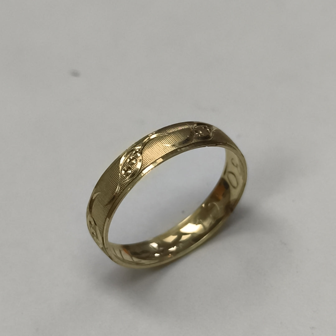 ARGOLLA ORO 10 K 1.3 GRMS (SEMINUEVO)