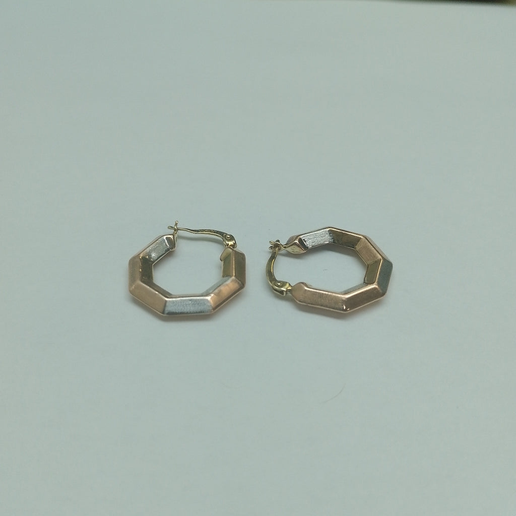 ARRACADAS PAR ORO 10 K 1.4 GRMS (SEMINUEVO)