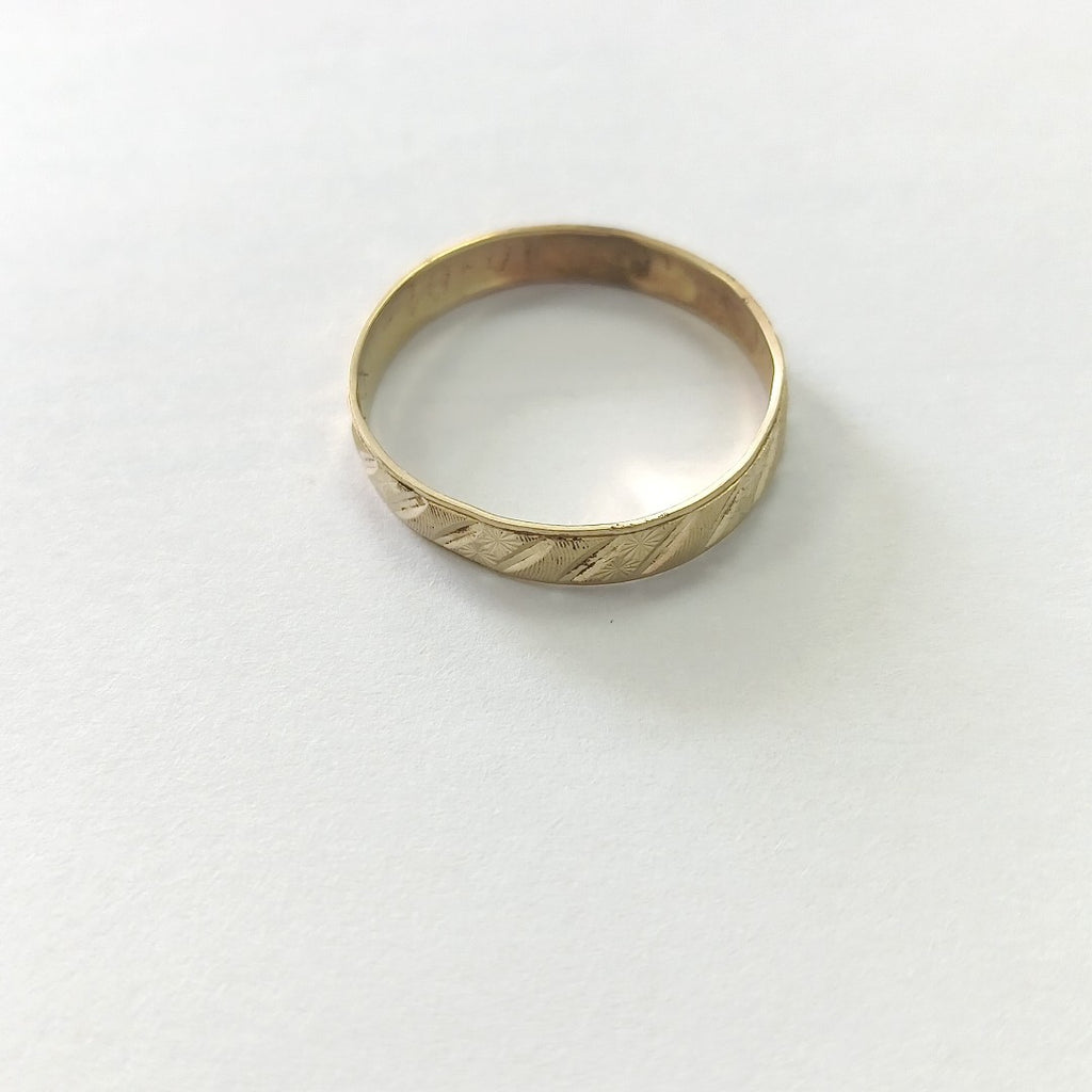 ANILLO ORO 10 K 1.3 GRMS (SEMINUEVO)
