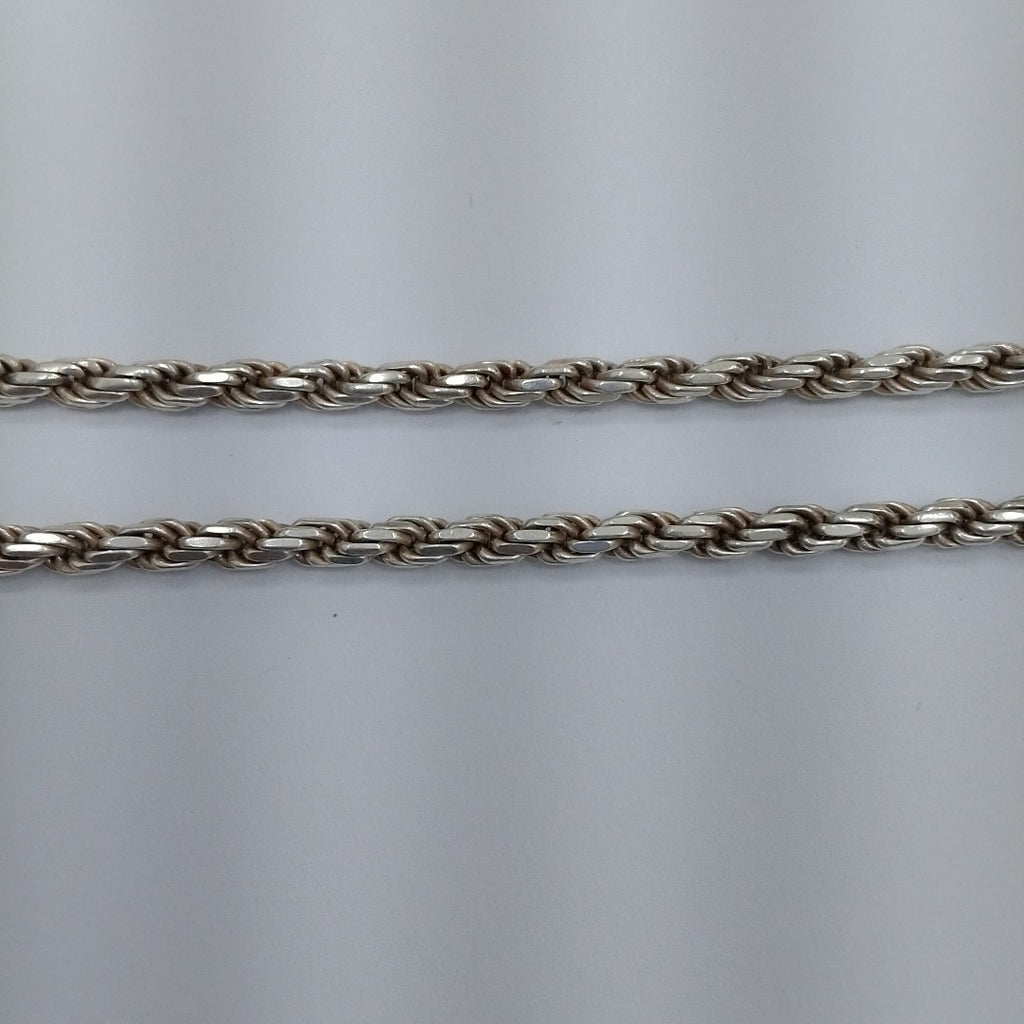 CADENA, CRUCIFIJO PLATA 38.7 GRMS (SEMINUEVO)