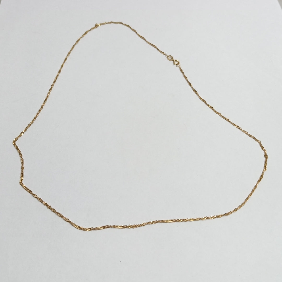 CADENA ORO 10 K 1,60 GRMS (SEMINUEVO)