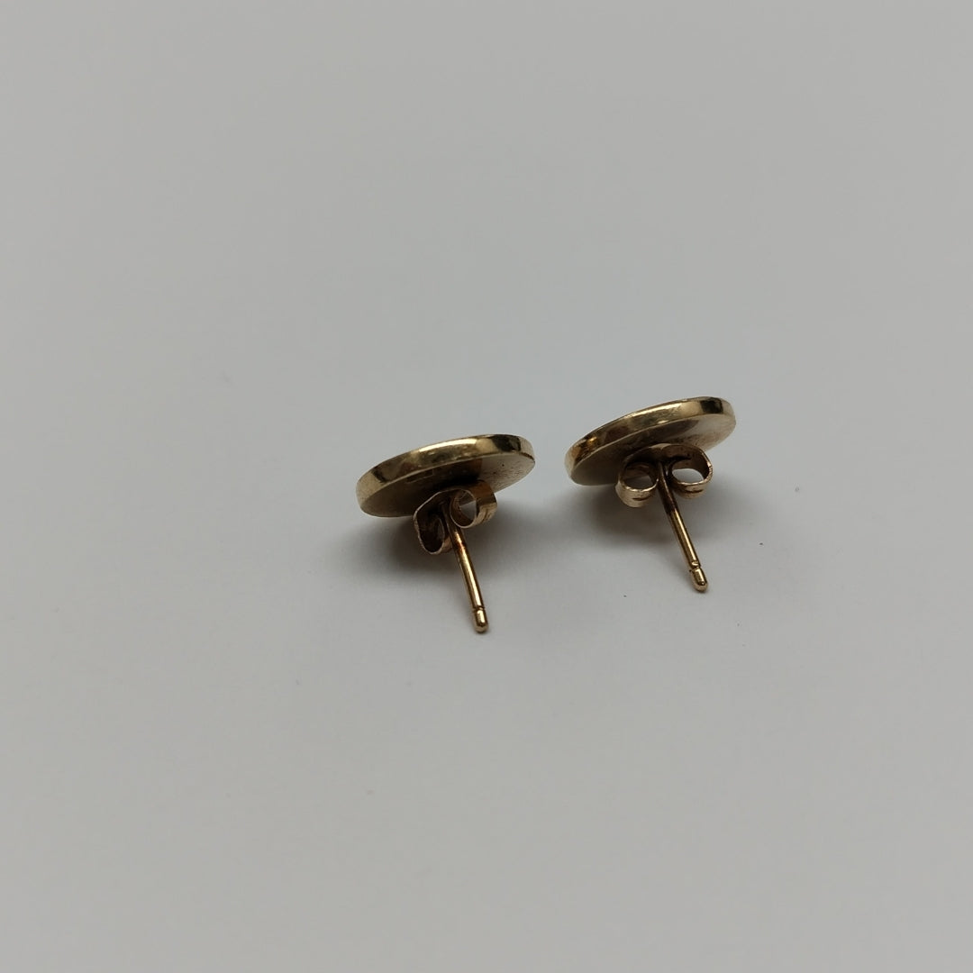BROQUELES PAR ORO 14 K 3.7 GRMS (SEMINUEVO)