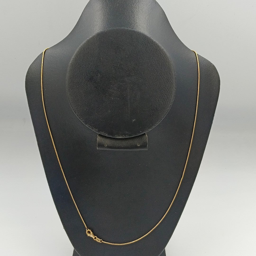 CADENA ORO 10 K 3,60 GRMS (SEMINUEVO)
