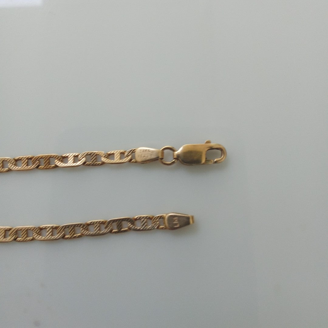 PULSERA ORO 14 K 3.4 GRMS (SEMINUEVO)