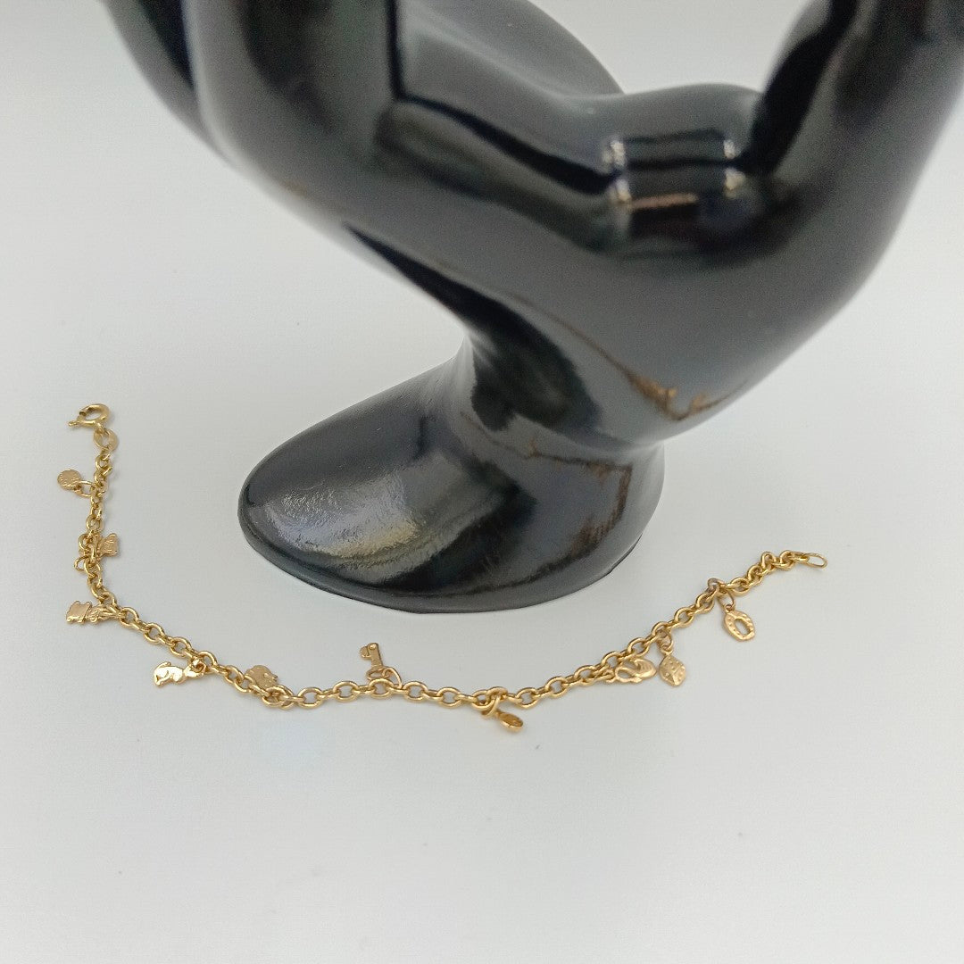 PULSERA ORO 14 K 6.2 GRMS (SEMINUEVO)