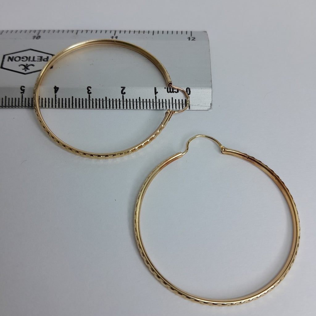 ARRACADAS PAR ORO 10 K 3.7 GRMS (SEMINUEVO)