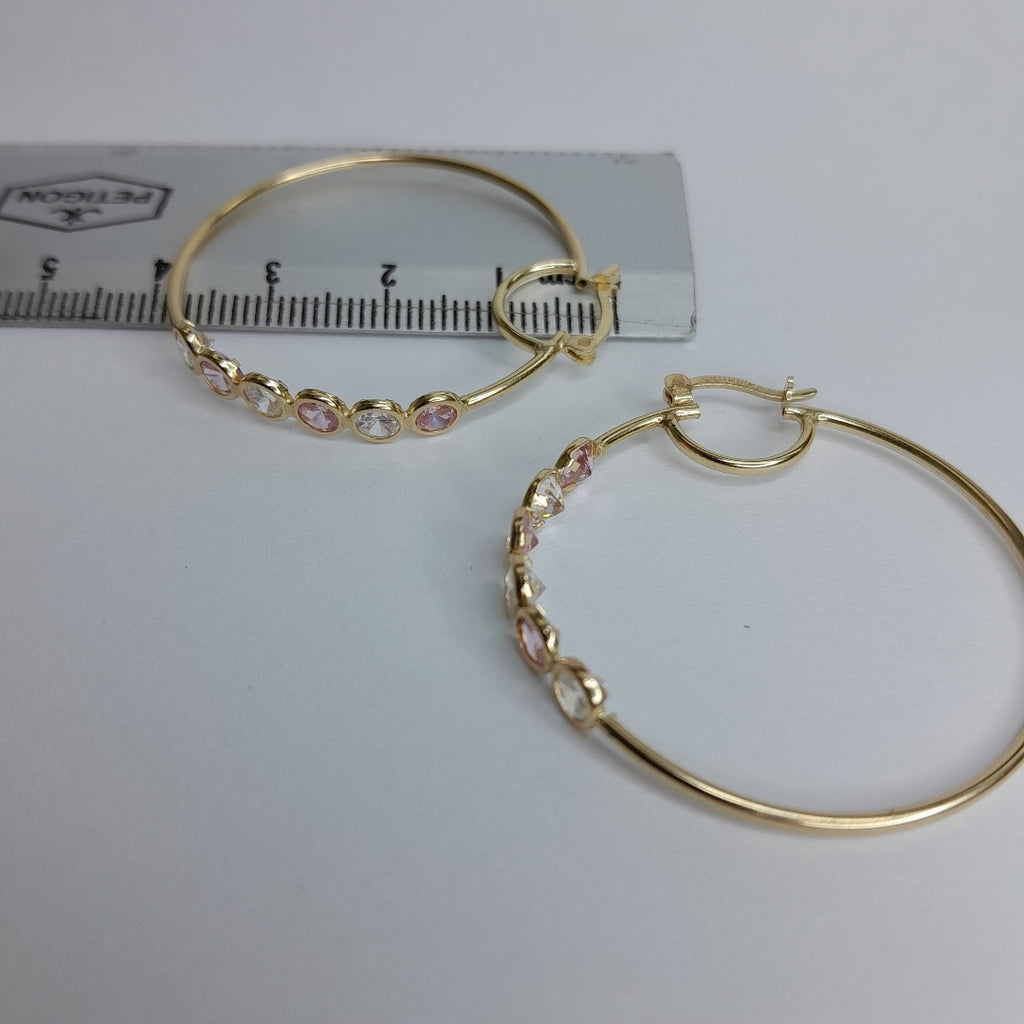 ARRACADAS PAR ORO 10 K 3.3 GRMS (SEMINUEVO)