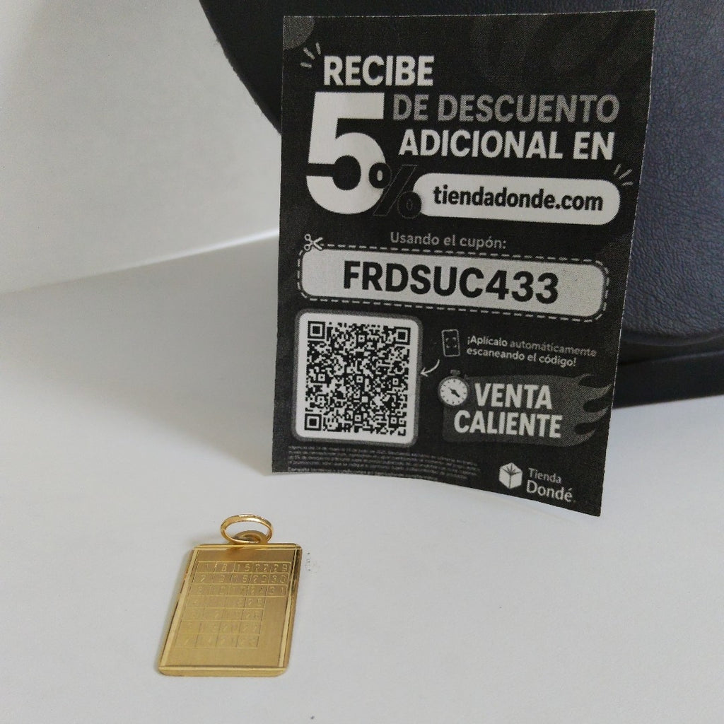 DIJE ORO 14 K 3,20 GRMS (SEMINUEVO)