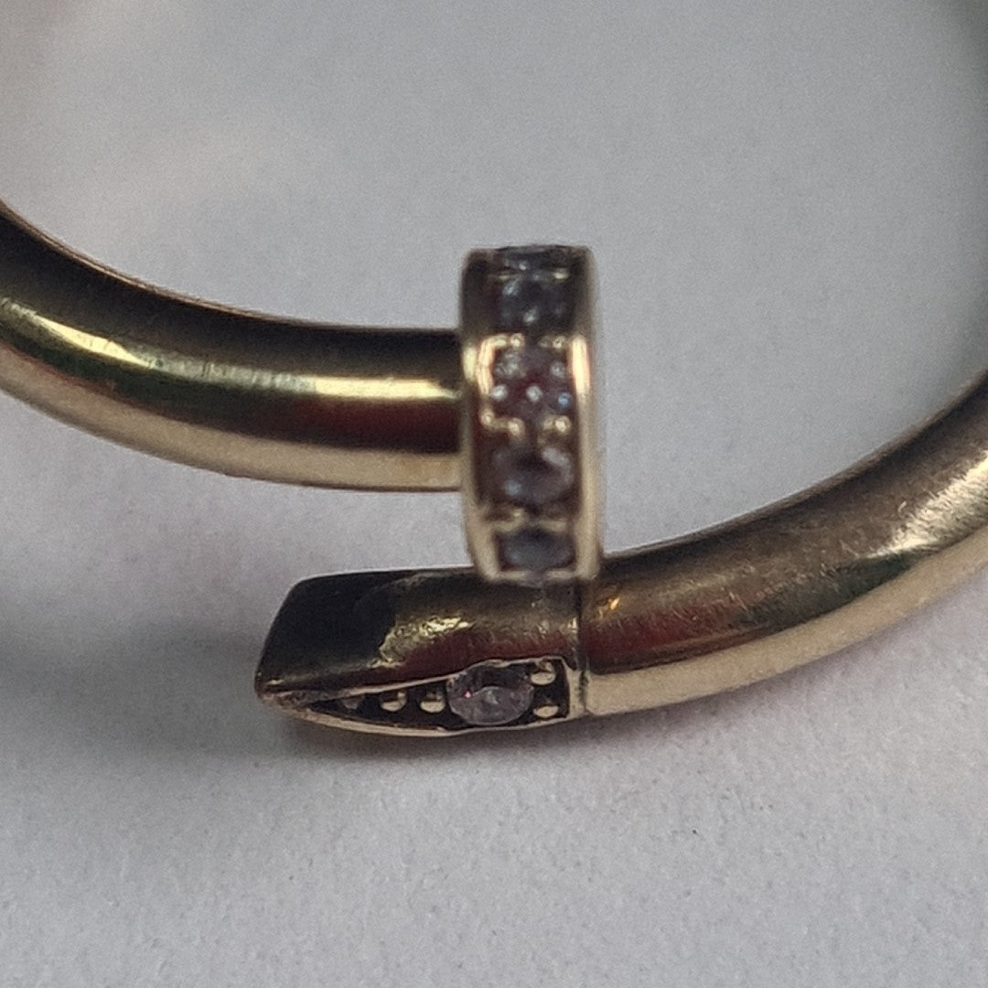 ANILLO ORO 10 K 3.2 GRMS (SEMINUEVO)