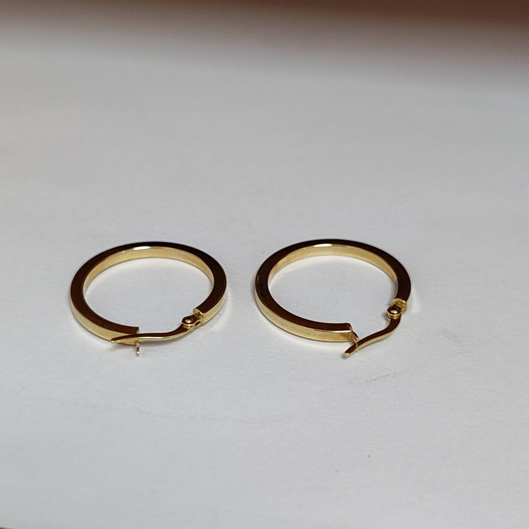 ARRACADAS PAR ORO 14 K 1,70 GRMS (SEMINUEVO)