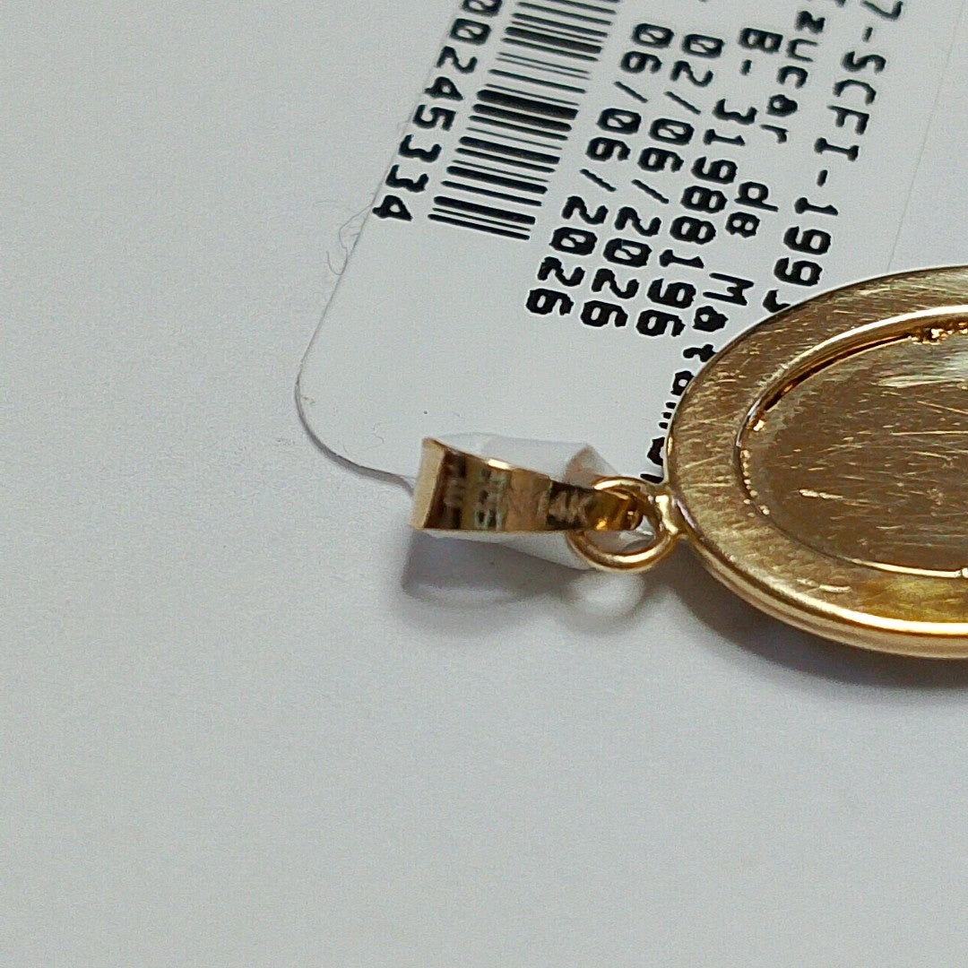 K1 1,00 GRMS 14 K ESPECIFICACIONES COMPLEMENTARIAS MEDALLA RELIGIOSA CRISTO (SEMINUEVO)