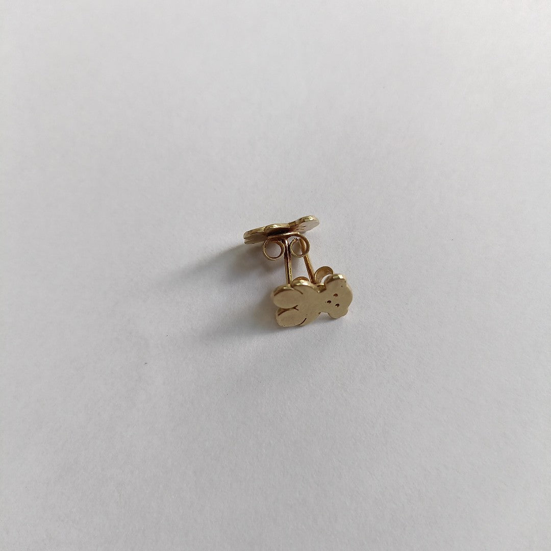 ARETES PAR ORO 14 K 2,10 GRMS (SEMINUEVO)