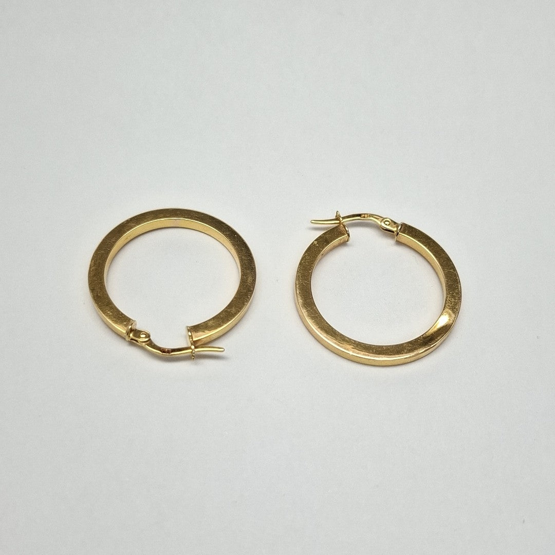 ARRACADAS PAR ORO 14 K 2,10 GRMS (SEMINUEVO)