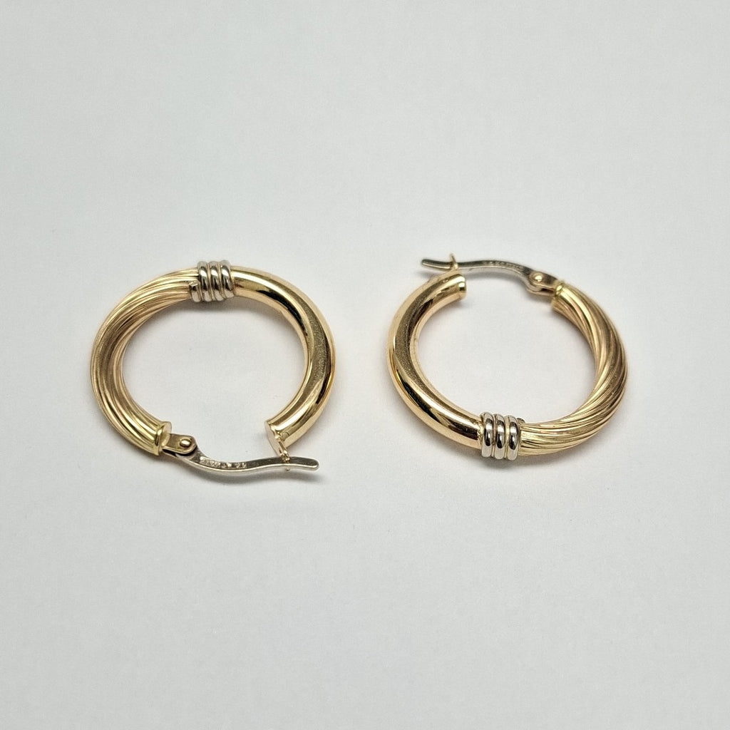 ARRACADAS PAR ORO 14 K 2,60 GRMS (SEMINUEVO)