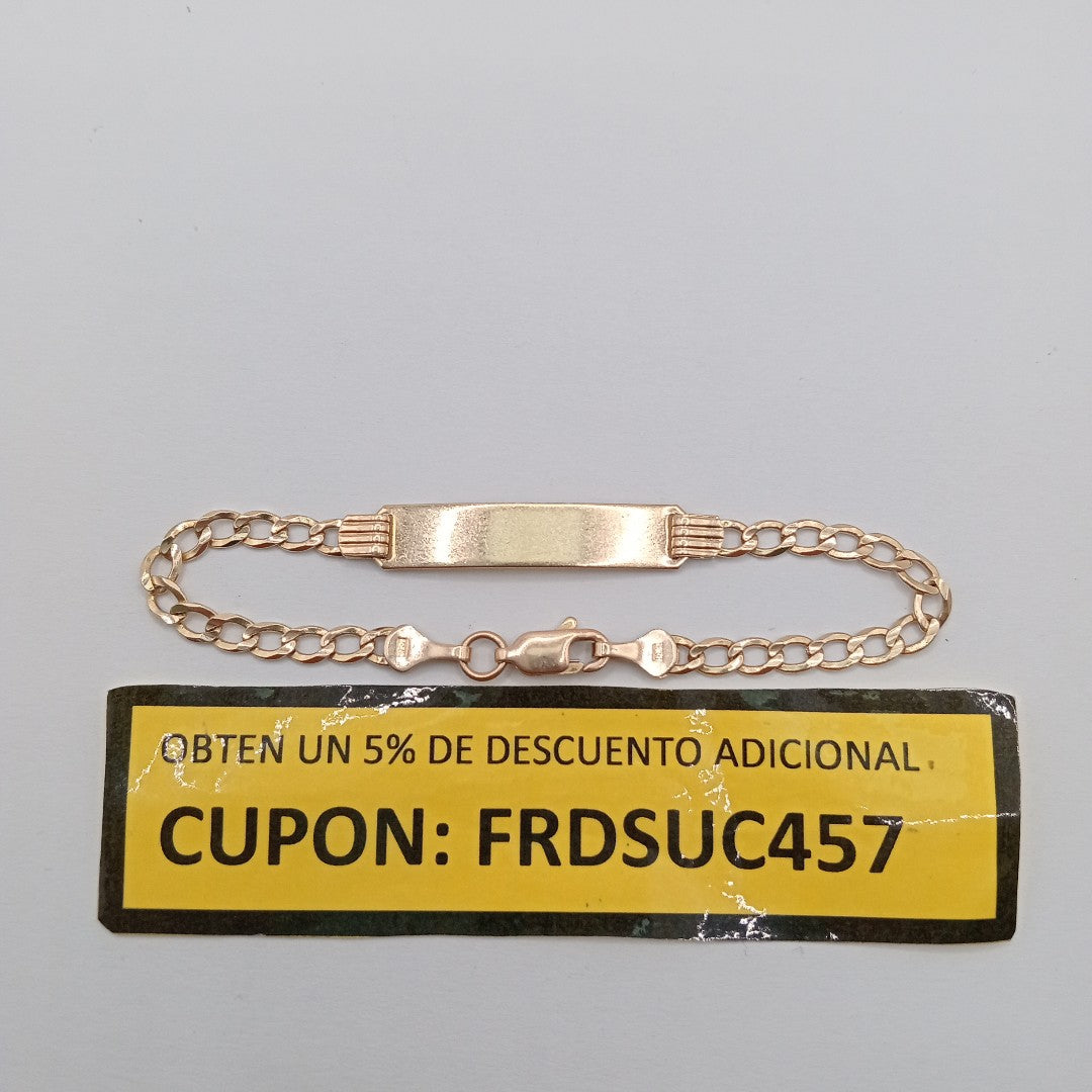 ESCLAVA ORO 10 K 3.6 GRMS (SEMINUEVO)