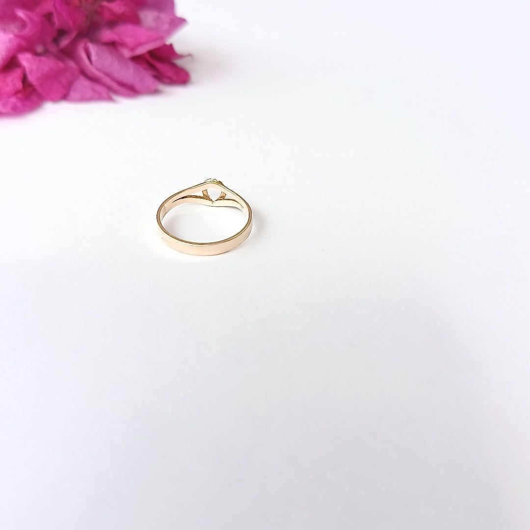 ANILLO ORO 8 K 0,60 GRMS (SEMINUEVO)