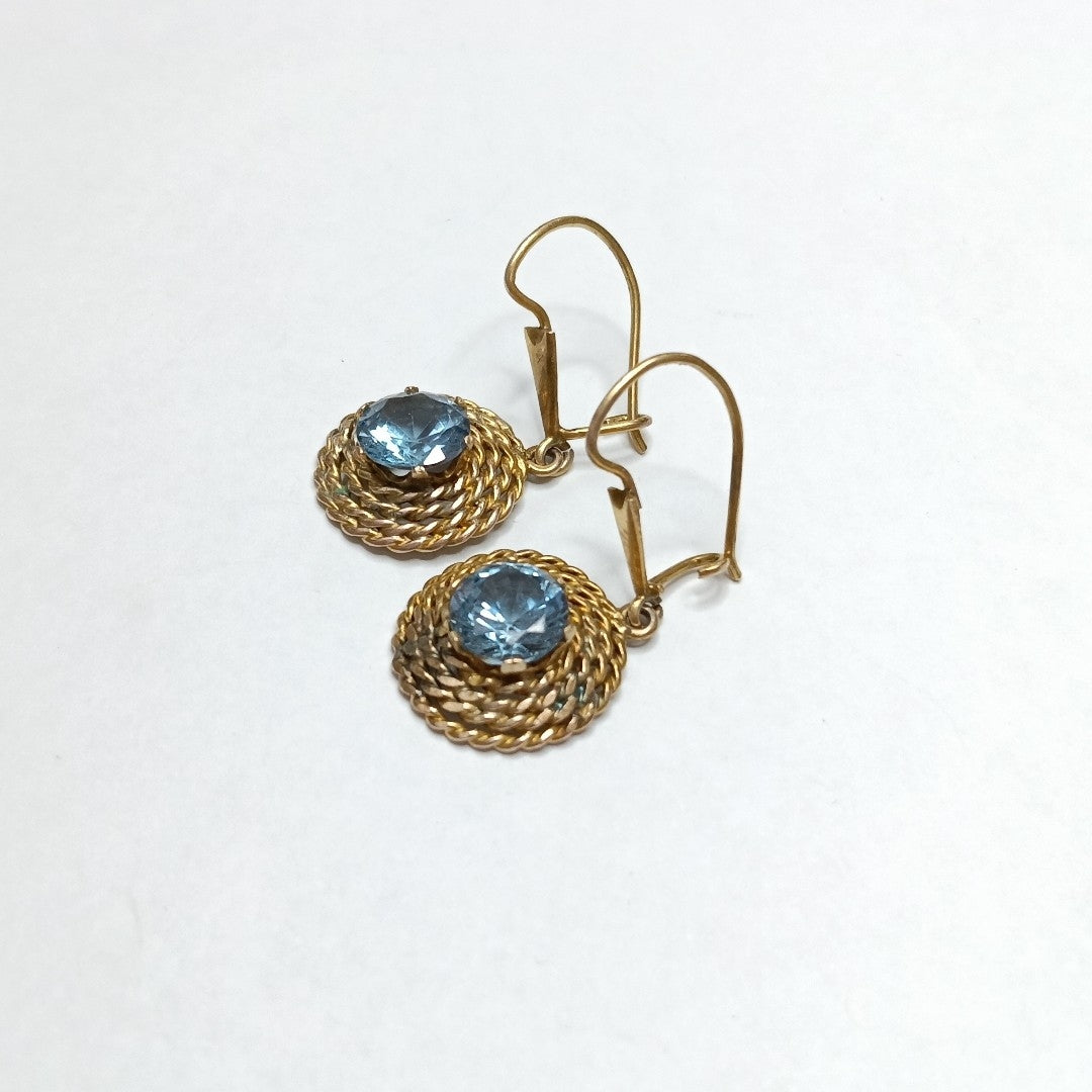 ARETES PAR ORO 8 K 4,90 GRMS (SEMINUEVO)